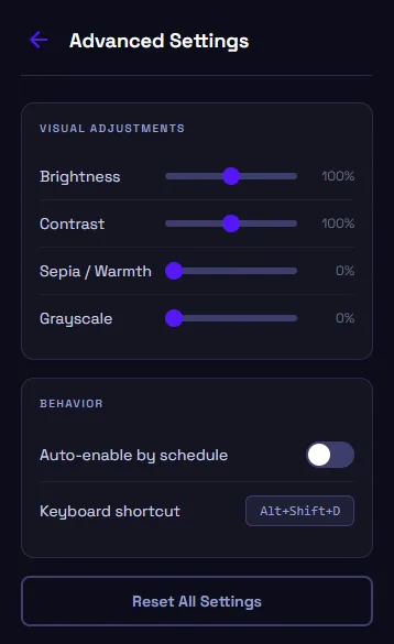 Visual Controls